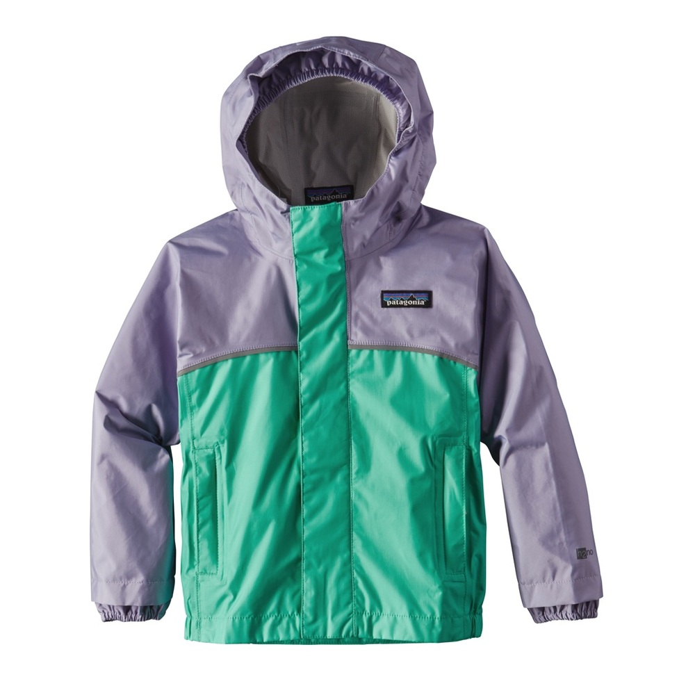 Patagonia baby Torrentshell rain jacket size 2T h2no